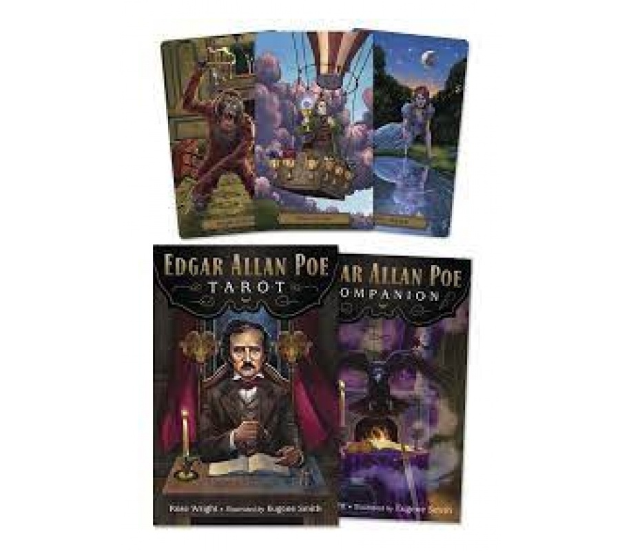 Таро Эдгара Аллана По(колода 78 карт+книга на английском языке) Таро Эдгара Аллана По(колода 78 карт+книга на английском языке)