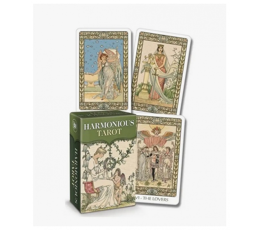 Таро Гармония - Harmonious Tarot (брошюра + 78 карт)