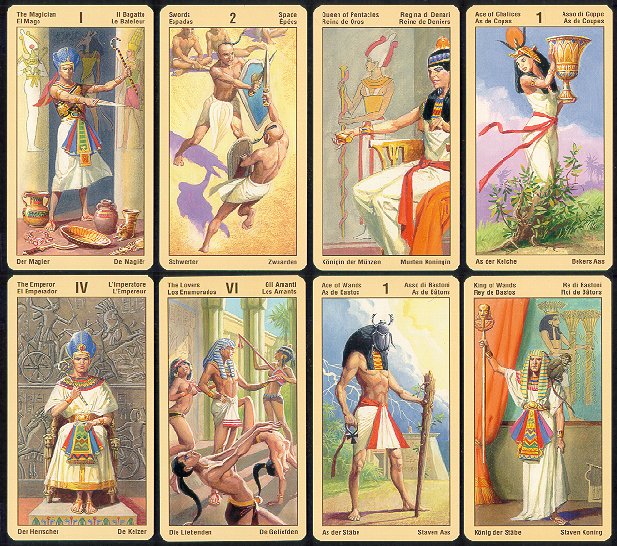 Таро Вечности. Карты Фараона Рамзеса, Tarot of Eternity