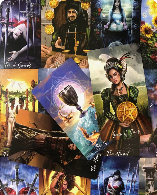 Таро Мудрость Элементалей The Elemental Wisdom Tarot, 6х10см