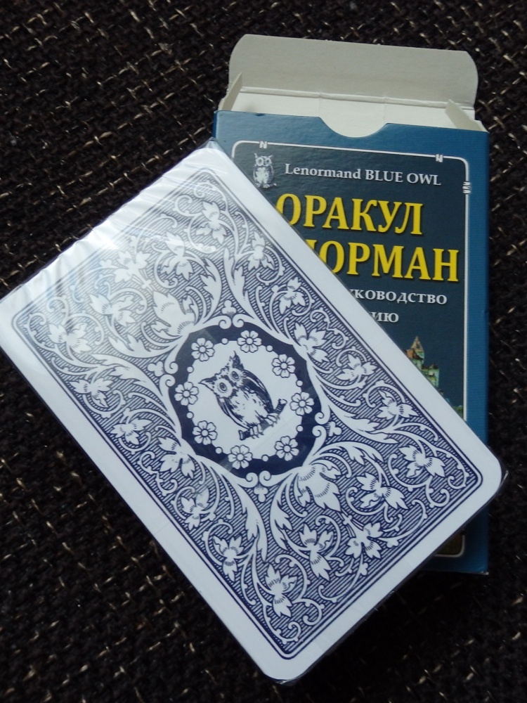 Оракул Ленорман Голубая сова, 36 карт
