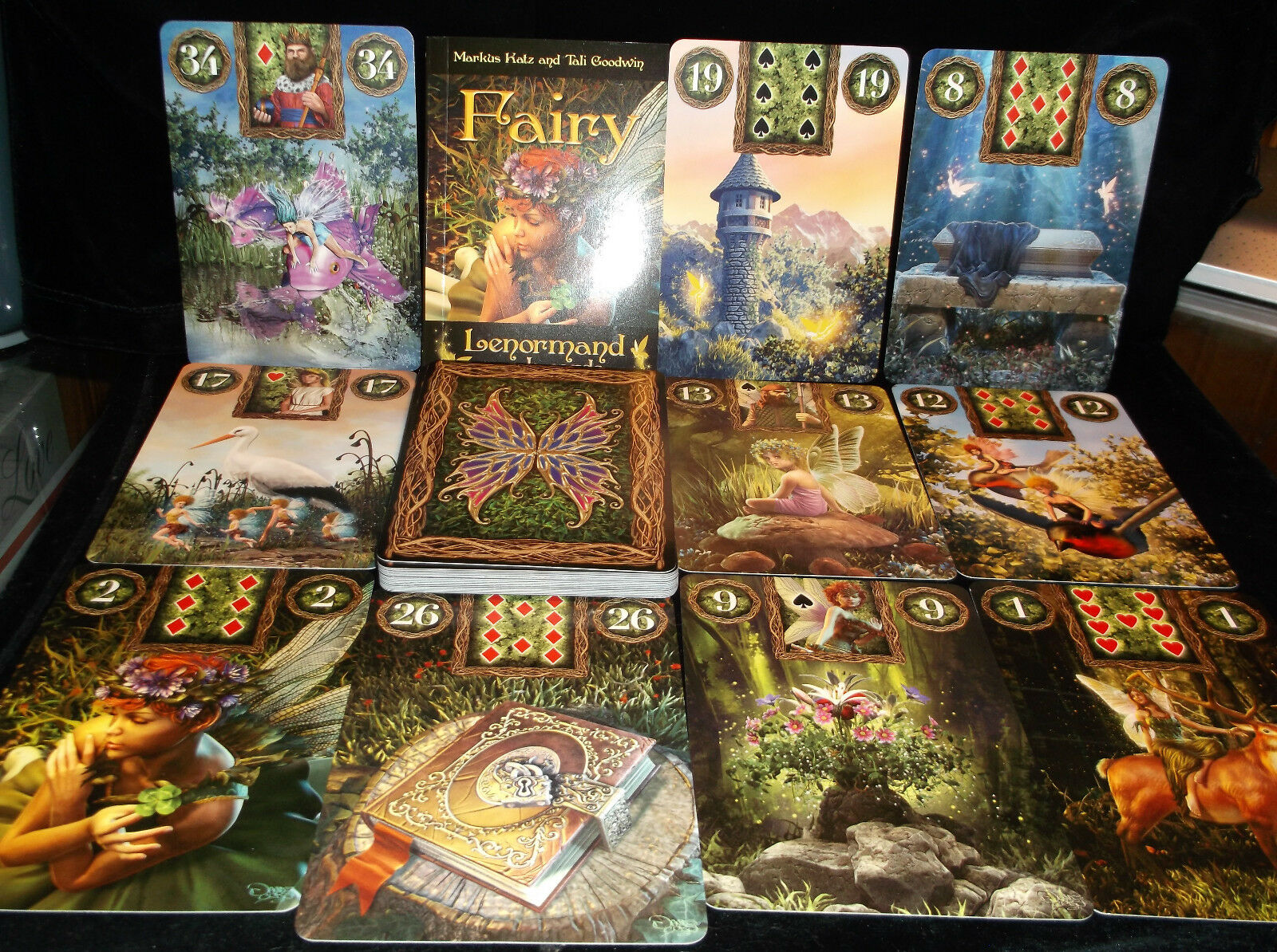 Подарочный набор Феи Оракул Ленорман - Fairy Lenormand orakle