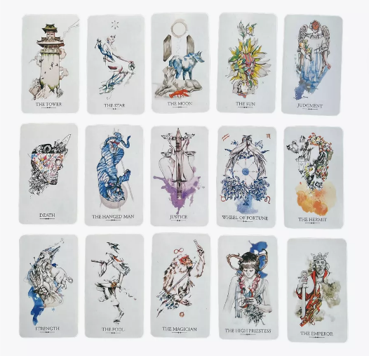 Таро Двойного Мира / linestrider tarot 78шт