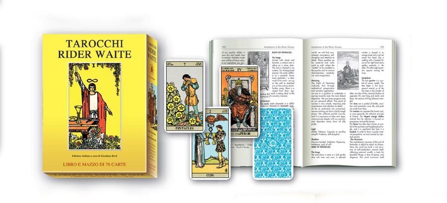 Подарочный набор Таро Уэйта и книга \'Иллюстрированный ключ к Таро\'