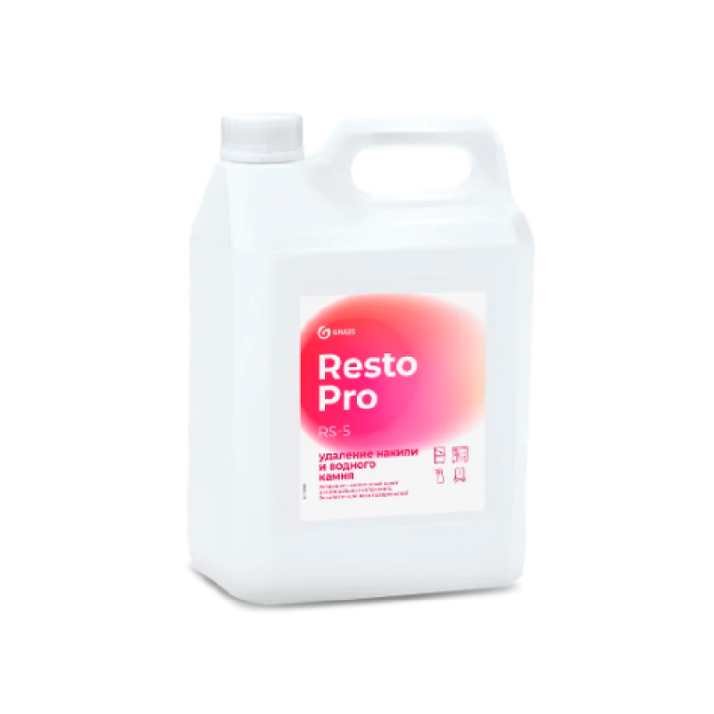 Средство для удаления накипи и отложений Grass \'Resto Pro RS-5\', 5 л, концентрат