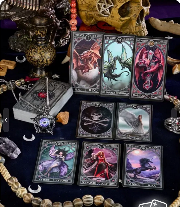 Готическое таро - Gothic Tarot by Anne Stokes
