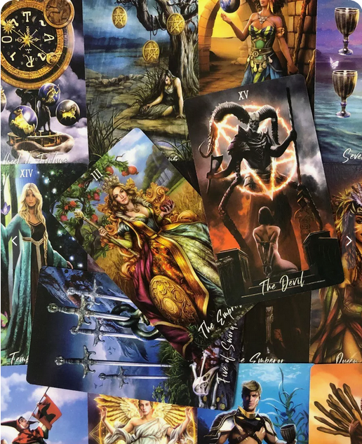 Таро Мудрость Элементалей The Elemental Wisdom Tarot, 6х10см