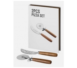 Набор для пиццы из 2 предметов.