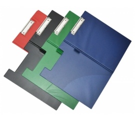 Папка-планшет А5 синий, красный, зеленый
