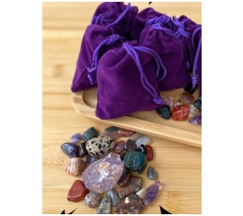 Набор натуральных камней в мешочке