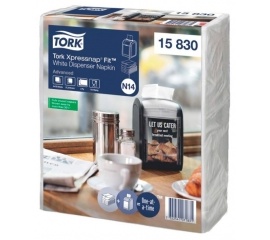 Салфетки для диспенсера Tork Xpressnap Fit 6 упаковок по 120 шт