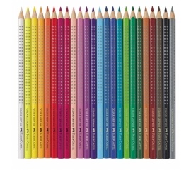 Цветные карандаши 'Faber- Castell Grip 2001' 24 цвета