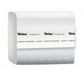 Салфетки бумажные Veiro Professional Comfort V-сложения