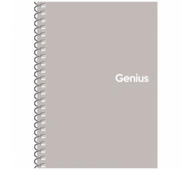 Блокнот Genius mini 2 80 листов, клетка А5 ассорти