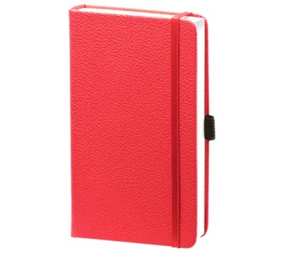 Книга записная А6 \'Lifestyle\' на резинке, красный