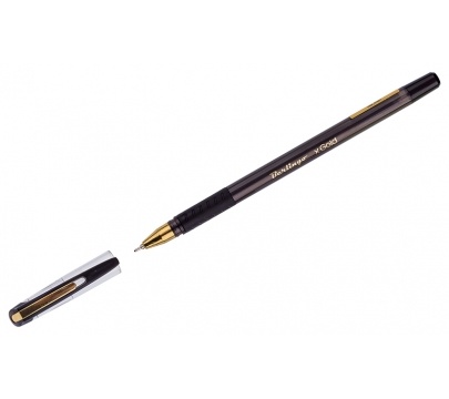 Ручка шариковая Berlingo \'xGold\' черная, 0,7мм, игольчатый стержень