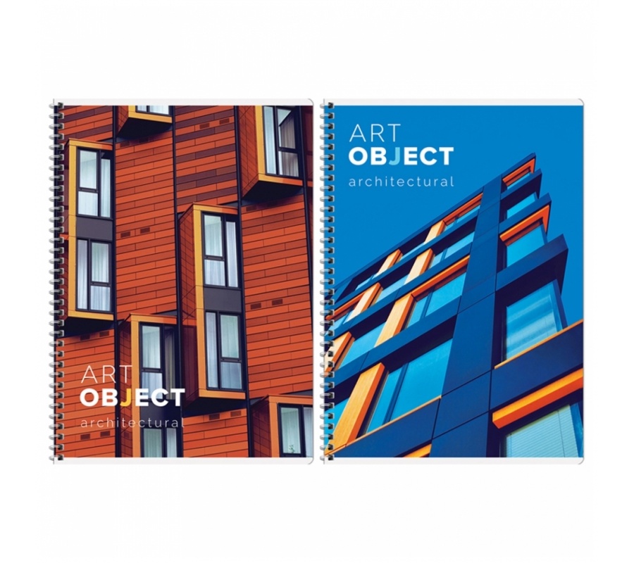 Тетрадь А4 Архитектура. Art object спираль