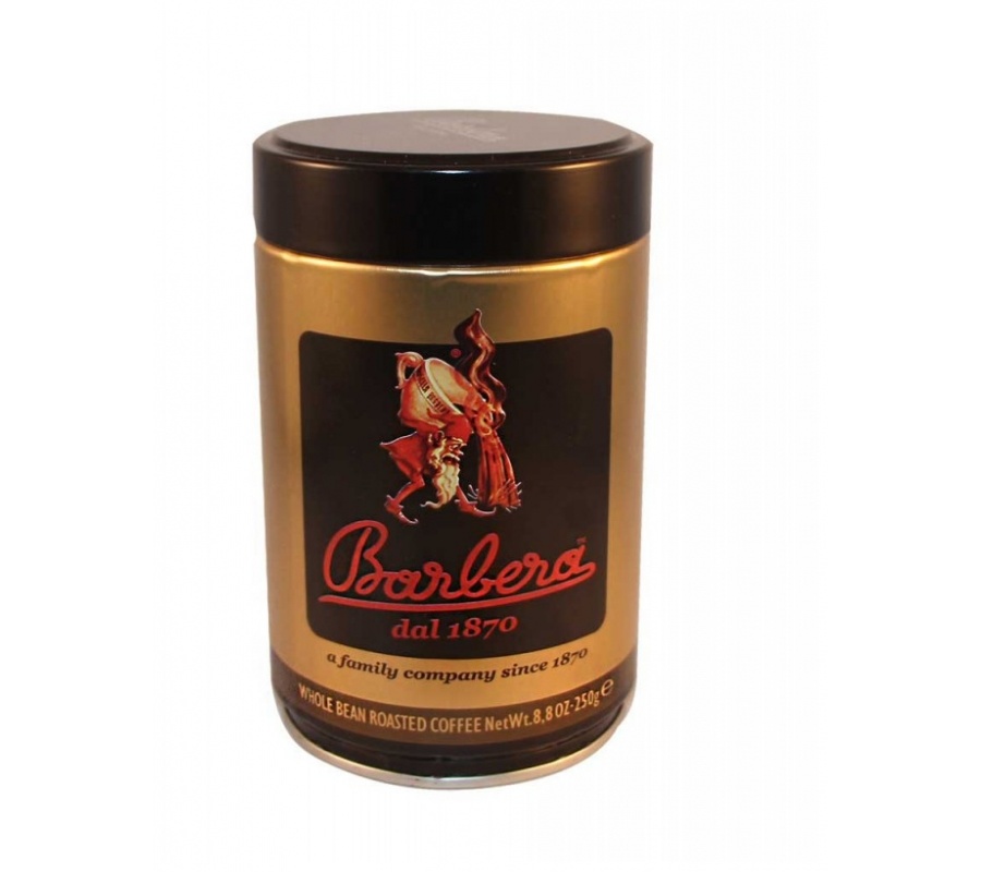 Кофе BARBERA GOLD, молотый, жестяная банка 250г