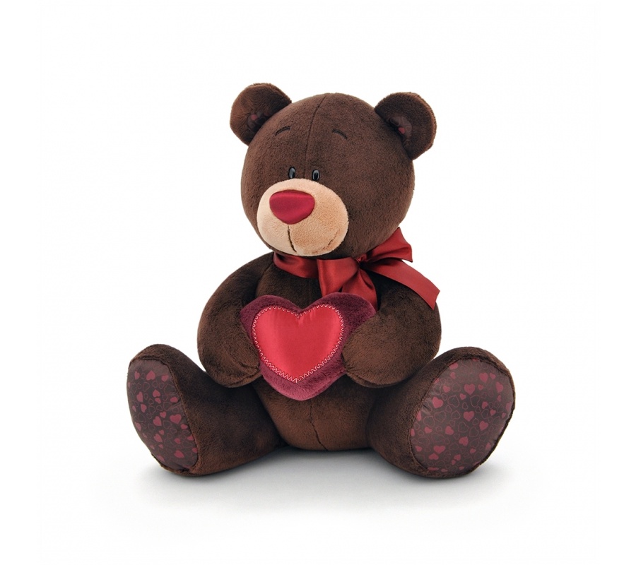 Игрушка мягконабивная Choco с сердцем Игрушка мягконабивная Choco с сердцем