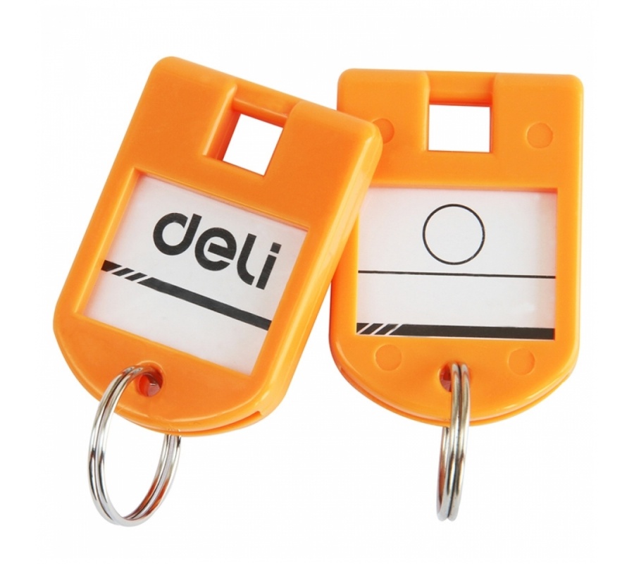 Брелок для ключей Deli 24 шт/упак, ассорти