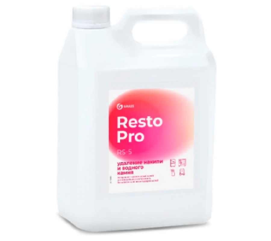 Средство для удаления накипи и отложений Grass 'Resto Pro RS-5', 5 л, концентрат