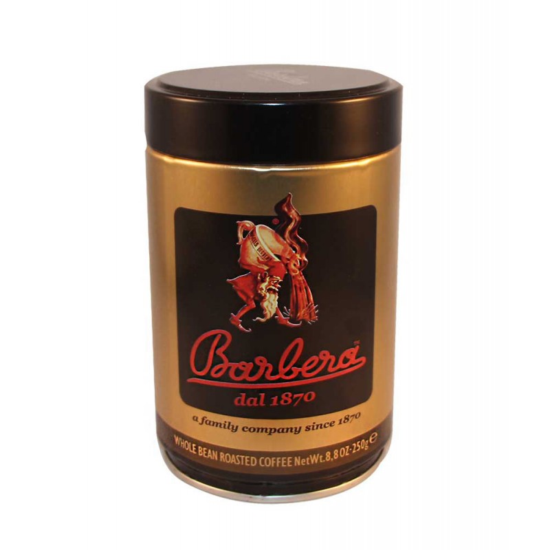 Кофе \'BARBERA\' GOLD, молотый, жестяная банка 250г