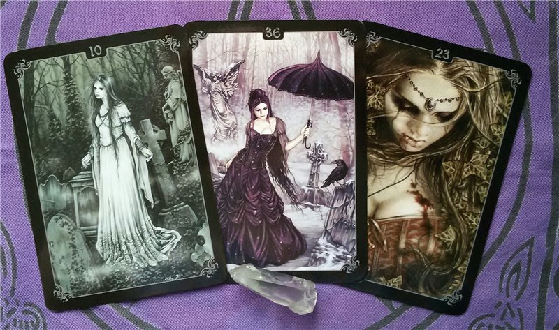 Готический Оракул Виктория Фрэнсис - Victoria Frances Gothic Oracle Cards
