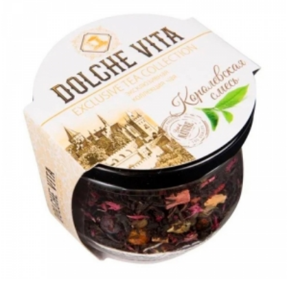 Чай Dolche vita Королевская смесь черный