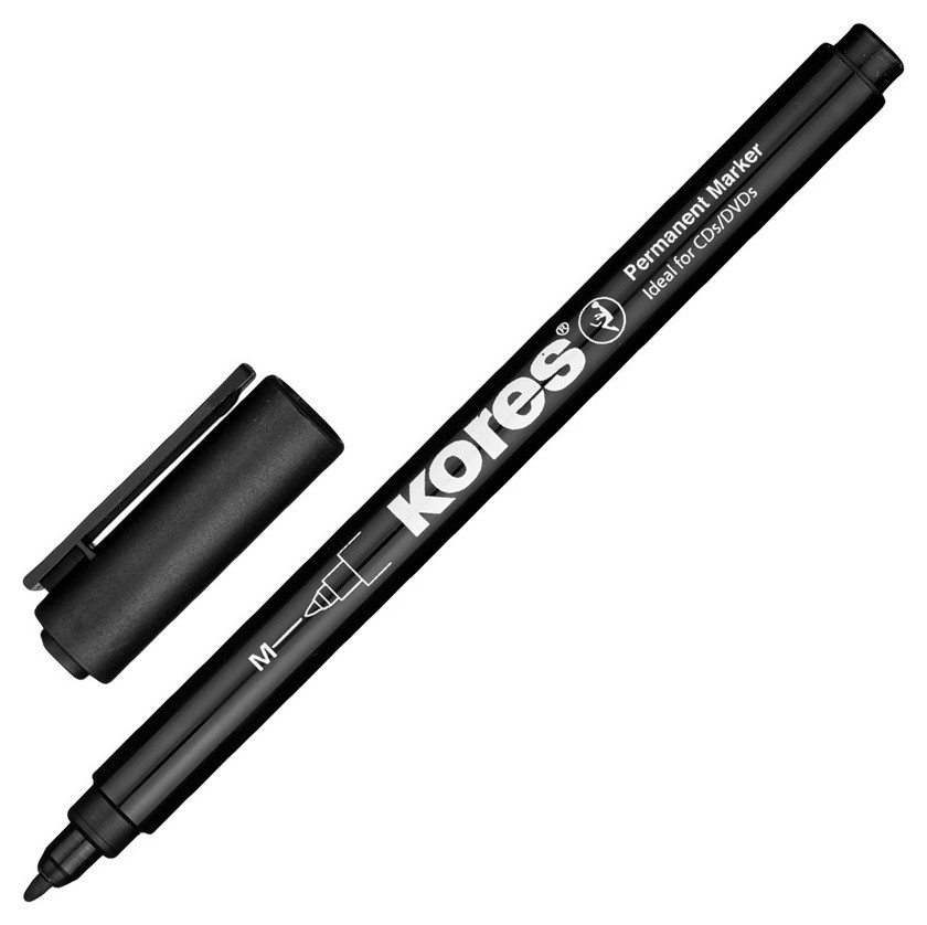 Маркер перманентный \'Kores\' 1мм