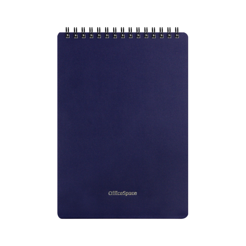 Блокнот Neon А5, 60 л, клетка, синий, розовый, зеленый