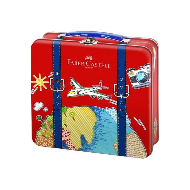 Набор для рисования \'Connector Suitcase\' 40 шт., с клипом, Faber-Castell