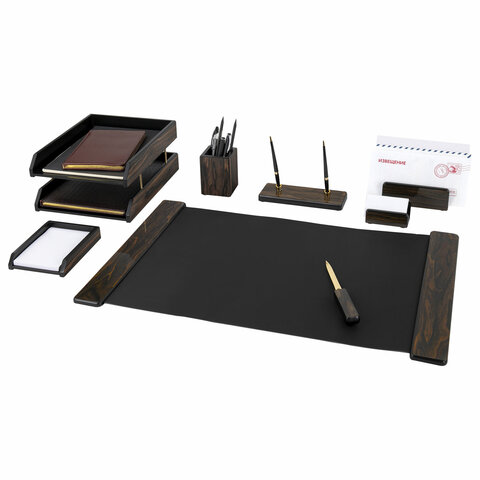 Набор настольный GALANT \'Blackwood\' из дерева, 8 предметов.