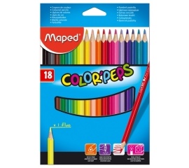 Цветные карандаши Color Peps MAPED 18 цветов