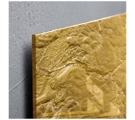 Доска стеклянная магнитно-маркерная 91х46см 'Золото'