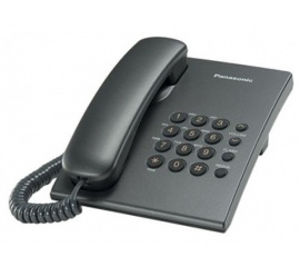 Телефонный аппарат KX-TS2350 черныйТелефонный аппарат KX-TS2350 черный