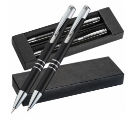 Набор письменный 'Claremont' (ручка + автокарандаш), черный