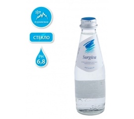 Вода минеральная природнная питьевая Surgiva негазированая в стекле 0.5л