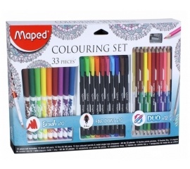 Набор для рисования 'Graph Pep's Coloring Set', 33 предметаНабор для рисования 'Graph Pep's Coloring Set', 33 предмета