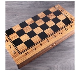 Игра 3 в1 Шахматы,шашки,нарды 49,5*49,5см (деревянные)Игра 3 в1 Шахматы,шашки,нарды 49,5*49,5см (деревянные)