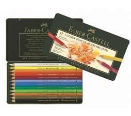 Профессиональные цветные карандаши Faber- Castell 'POLYCHROMOS' 12 цветов