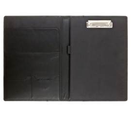 Папка деловая из натуральной кожи Versado Б 422, 235 × 325 мм, черная