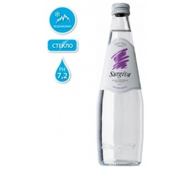 Вода минеральная природная питьевая Surgiva газированная в стекле 0,75л.