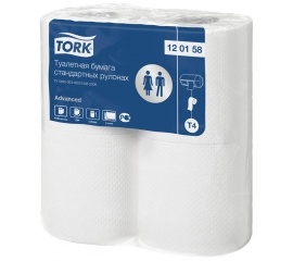 Бумага туалетная ТORK Advanced T4, 4 рул/уп.