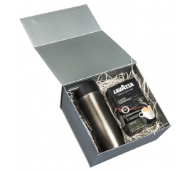 Набор подарочный '9034191/1': кофе молотый Lavazza 250 г и кружка термическая Classico