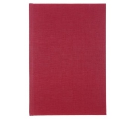 Ежедневник недатированный бумвинил, A5, 152л., вишневый