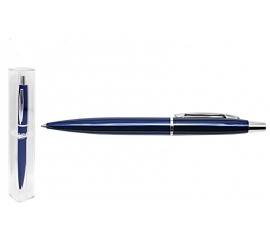 Ручка подарочная шариковая автоматическая, синий