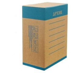 Коробка архивная ЭКО 150*327*240 мм, синий