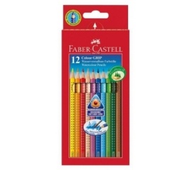 Цветные карандаши 'Faber- Castell Grip 2001' 12 цветовЦветные карандаши 'Faber- Castell Grip 2001' 12 цветов