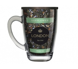 Чай London Tea Club зеленый 'Safflower' 70г в стеклянной кружке (300мл)Чай London Tea Club зеленый 'Safflower' 70г в стеклянной кружке (300мл)